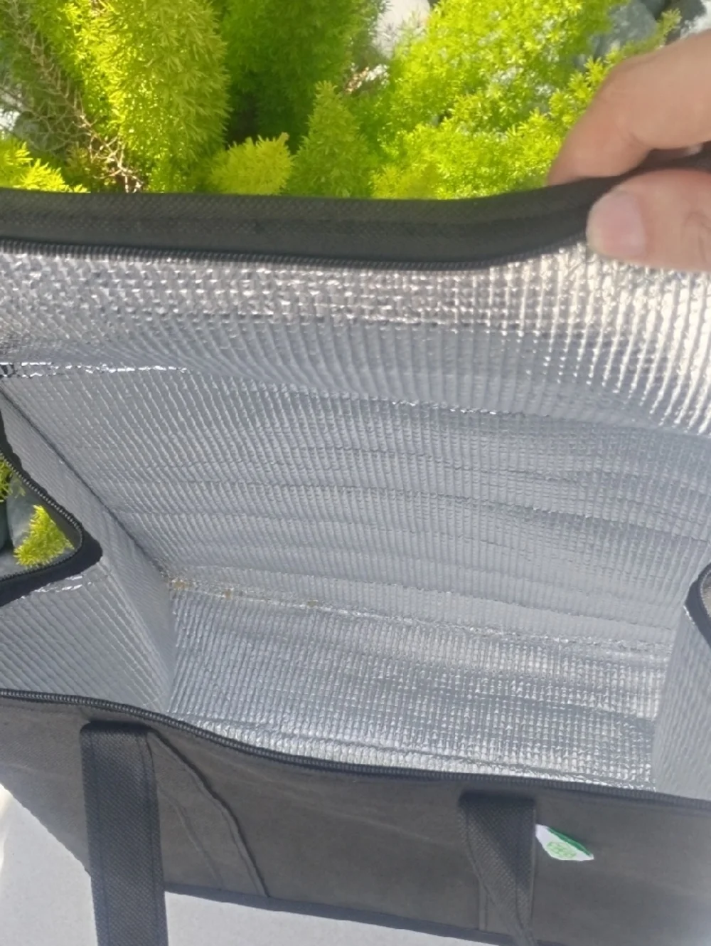Black Insulated Tote
